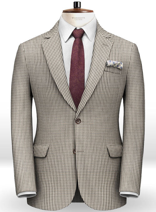Italian Wool Cotton Choro Suit - StudioSuits