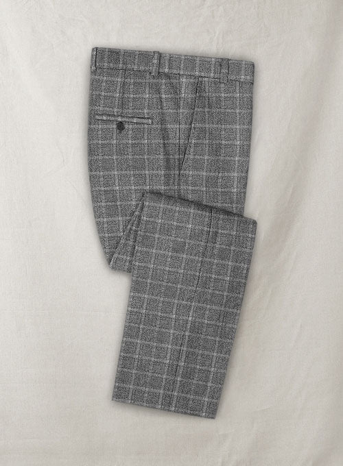 Italian Linen Riko Checks Suit - StudioSuits