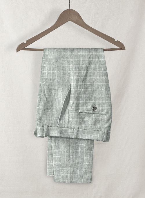 Italian Linen Lusso Gray Suit - StudioSuits