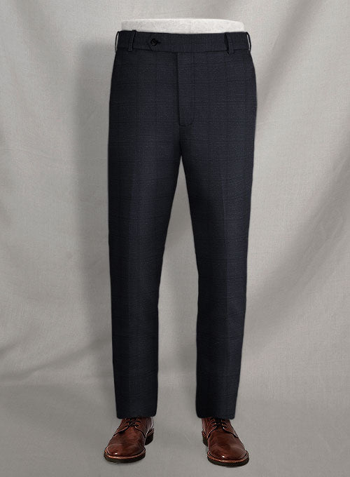 Italian Wool Silk Linen Sabalo Pants - StudioSuits