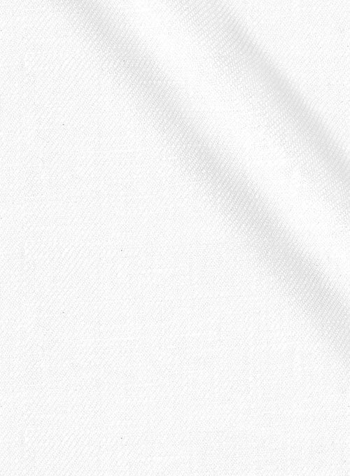 Italian Linen Cavalry White Suit – StudioSuits