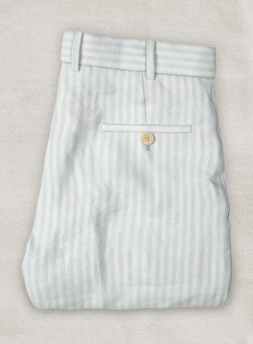 Italian Linen Rogio Pants - StudioSuits