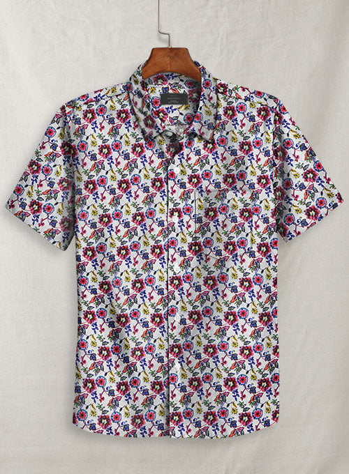 Italian Linen Olivez Shirt - StudioSuits