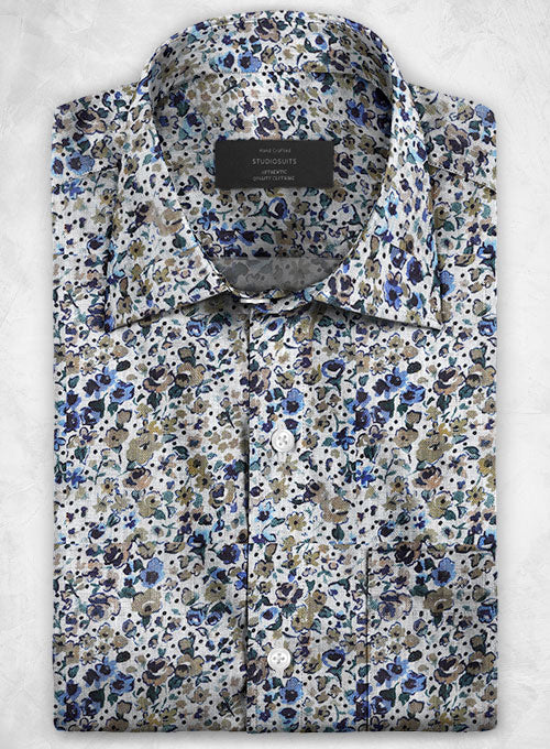 Italian Linen Sanez Shirt - StudioSuits