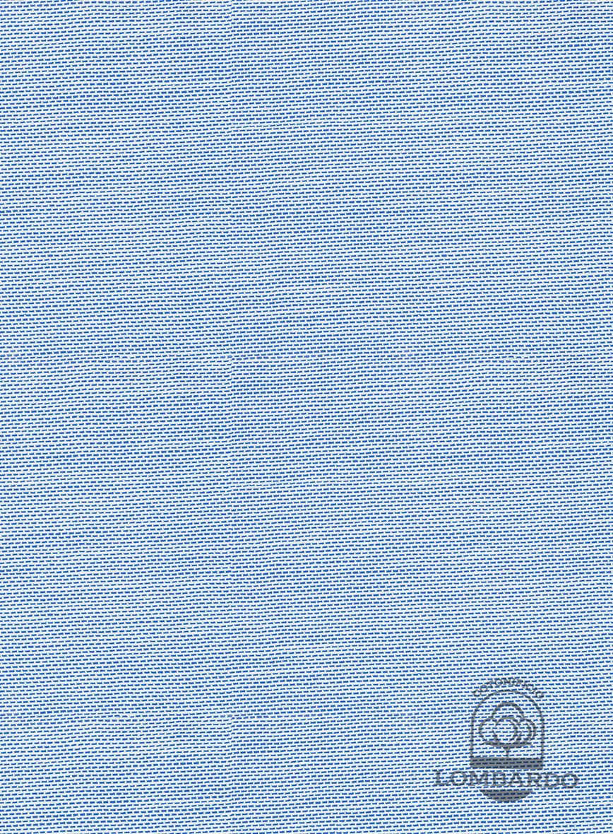 Italian Lombardo Cornflower Blue Shirt - StudioSuits