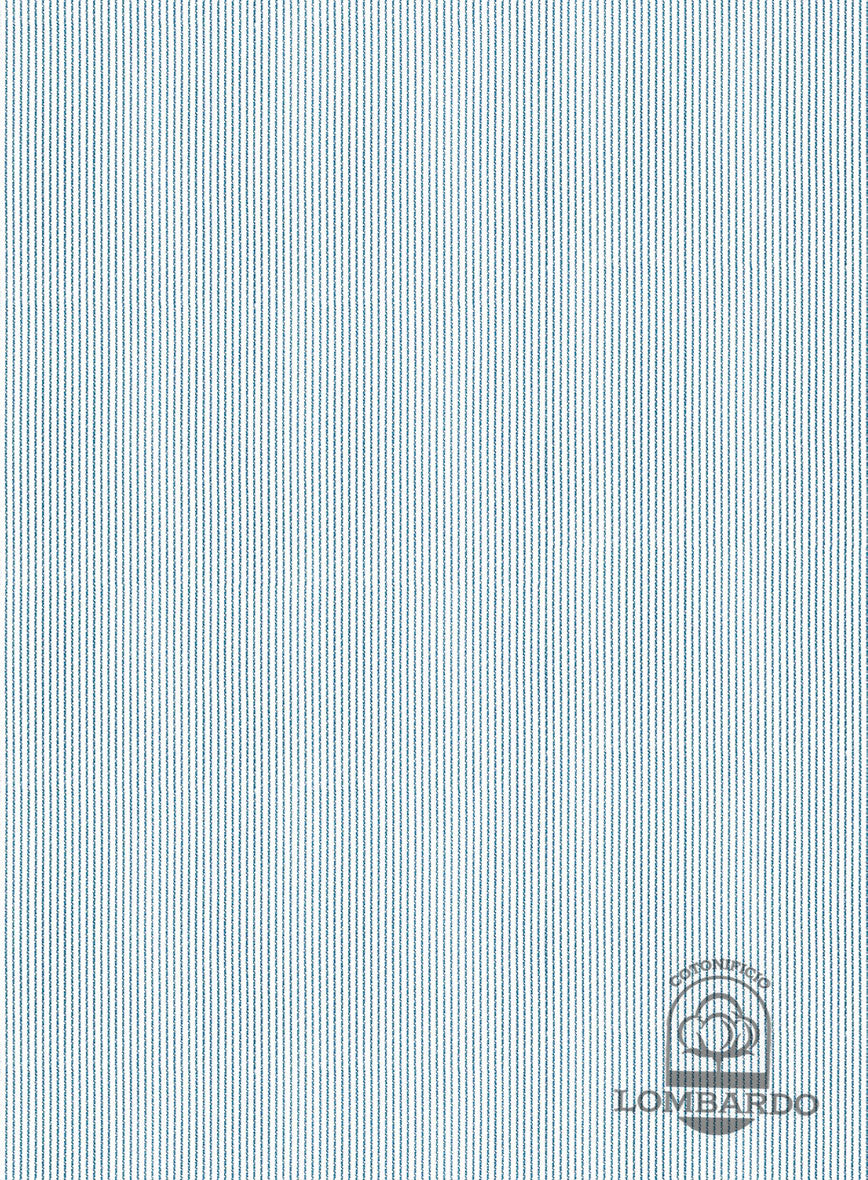 Italian Lombardo Mabel Pinstripe Shirt - StudioSuits