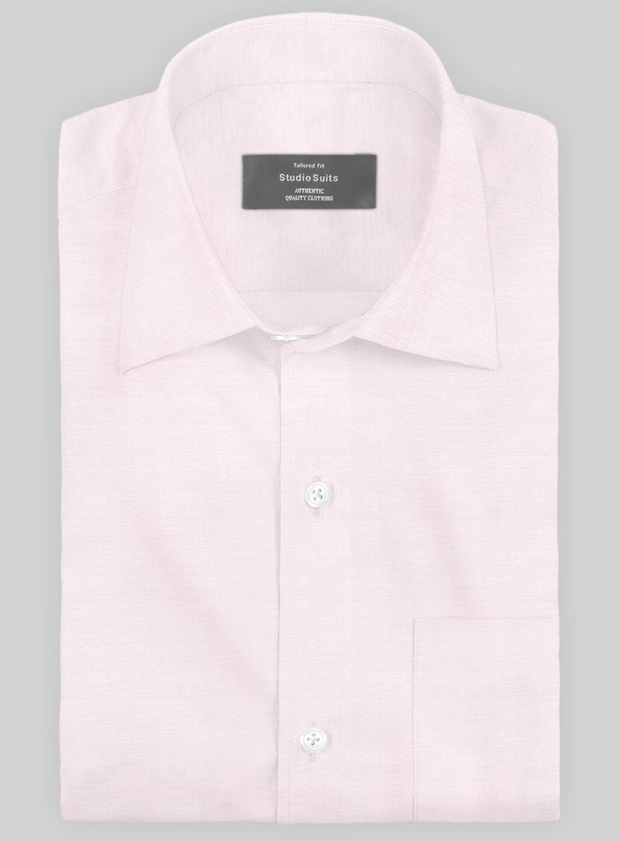 Italian Lombardo Pink Shirt - StudioSuits