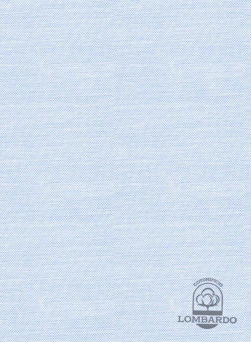 Italian Lombardo Sky Blue Shirt - StudioSuits
