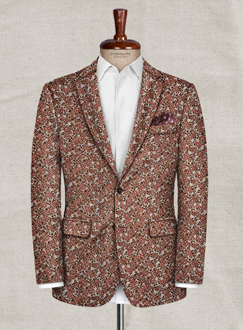 Italian Organic Silk Zurllo Jacket - StudioSuits