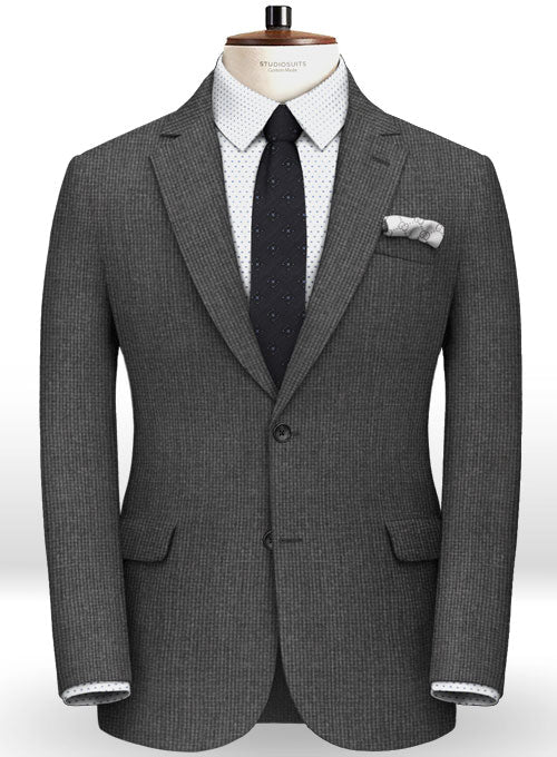 Italian Seersucker Wool Coda Jacket - StudioSuits