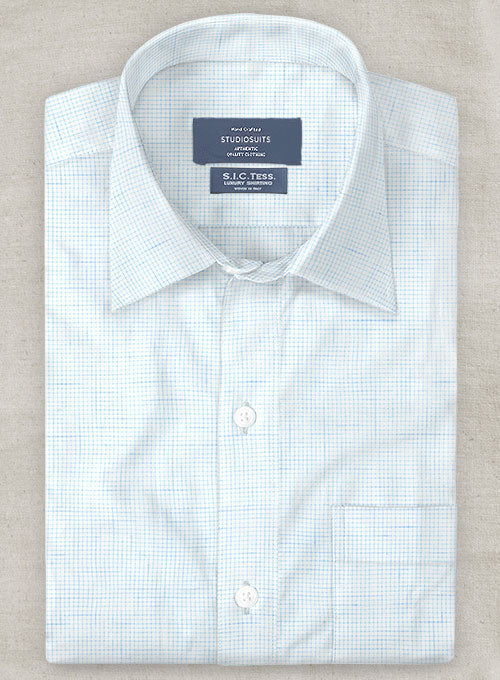 S.I.C. Tess. Italian Cotton Peolo Shirt - StudioSuits