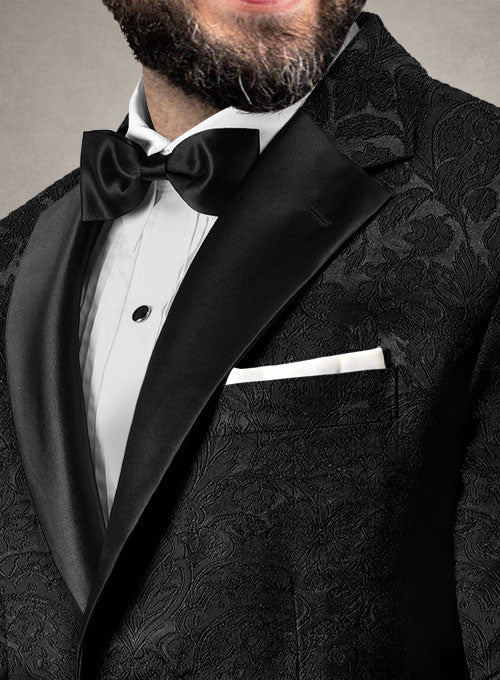Italian Silk Centa Tuxedo Jacket - StudioSuits