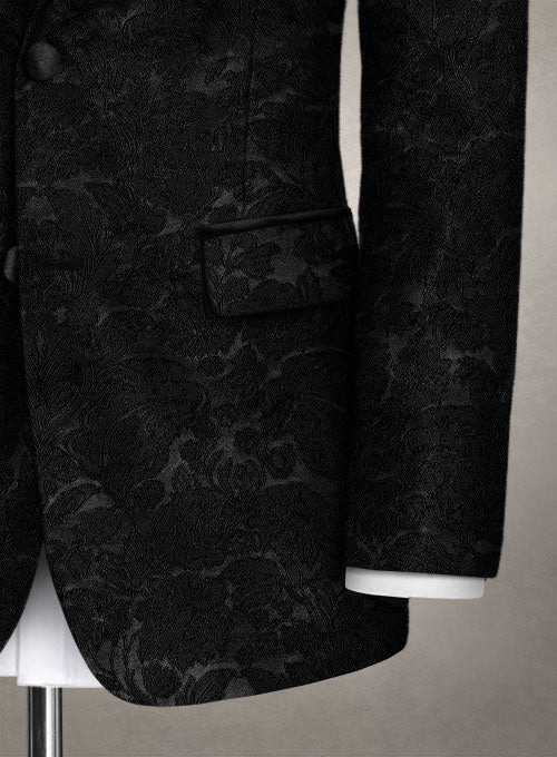 Italian Silk Centa Tuxedo Jacket - StudioSuits