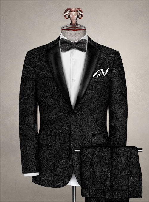 Italian Silk Centa Tuxedo Suit - StudioSuits