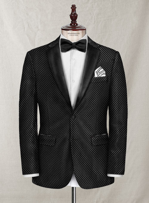 Italian Silk Alabro Tuxedo Jacket - StudioSuits