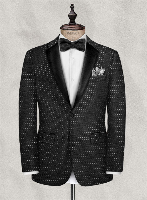 Italian Silk Alva Tuxedo Jacket - StudioSuits