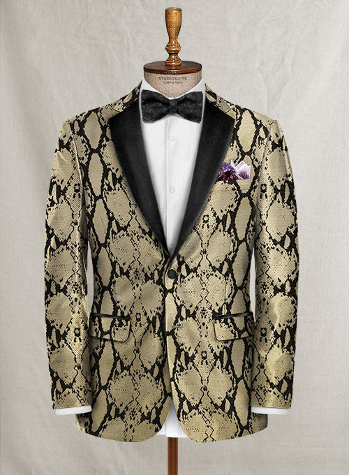 Italian Silk Atardo Tuxedo Jacket - StudioSuits