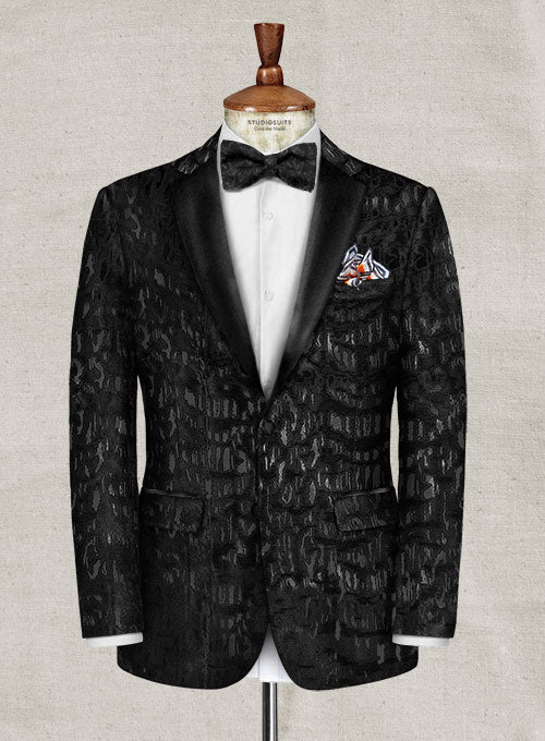 Italian Silk Brusci Tuxedo Jacket - StudioSuits