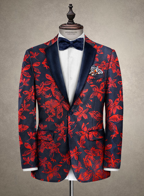 Italian Silk Coleo Tuxedo Jacket - StudioSuits