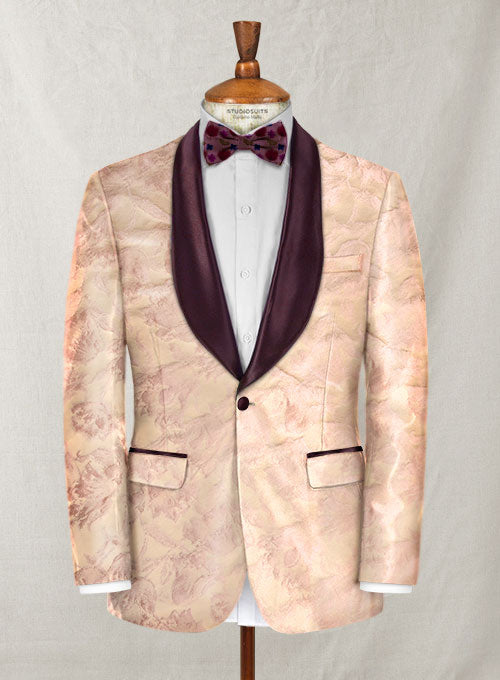 Italian Silk Evale Tuxedo Jacket - StudioSuits