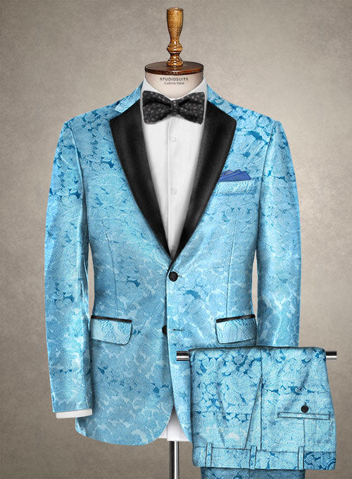 Italian Silk Fompei Tuxedo Suit - StudioSuits