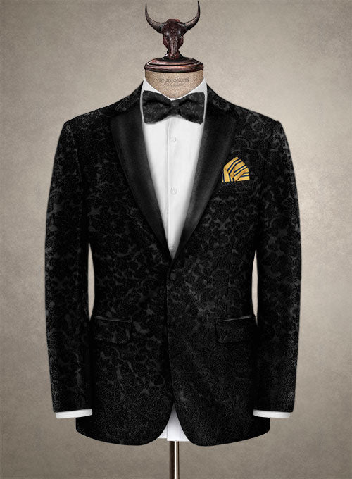 Italian Silk Lenti Tuxedo Jacket – StudioSuits