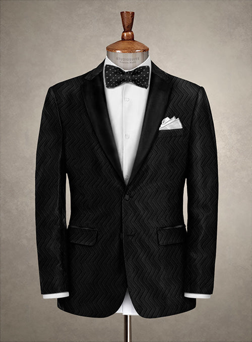 Italian Silk Minno Tuxedo Jacket – StudioSuits