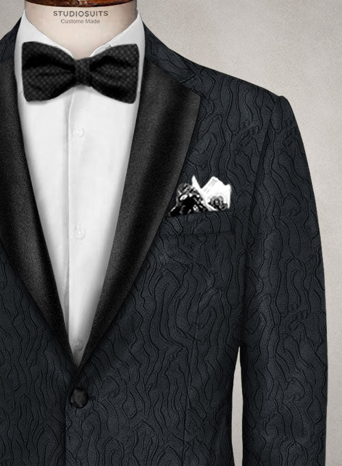 Italian Silk Neza Tuxedo Jacket - StudioSuits