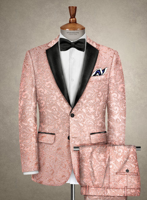 Italian Silk Perci Tuxedo Suit - StudioSuits