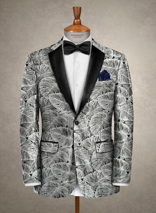 Italian Silk Rea Tuxedo Jacket - StudioSuits