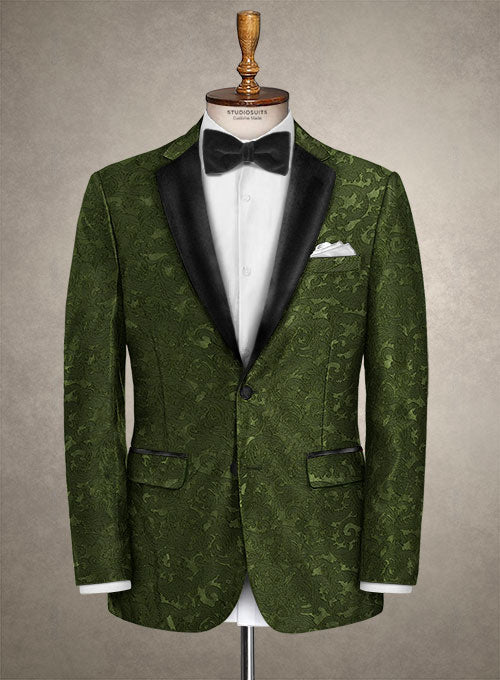 Italian Silk Soreia Tuxedo Suit - StudioSuits