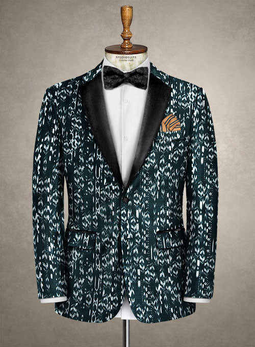 Italian Silk Terina Tuxedo Jacket - StudioSuits