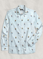 Italian Cotton Sporty Bear Shirt - StudioSuits
