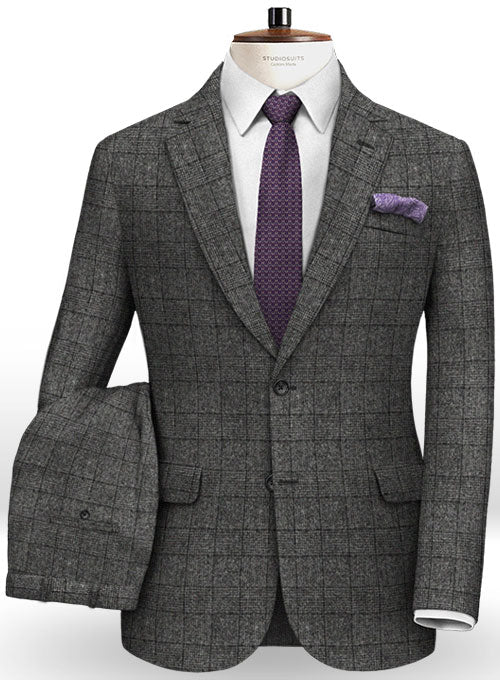 Italian Tweed Hatto Suit - StudioSuits