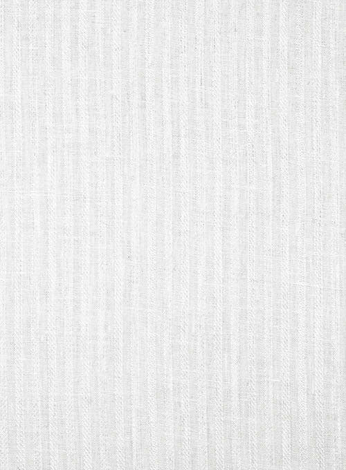 Italian White Prince Linen Suit - StudioSuits