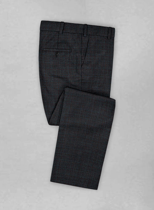 Italian Wool Cashmere Silk Linen Gasiri Pants - StudioSuits