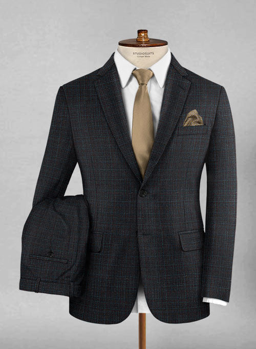 Italian Wool Cashmere Silk Linen Gasiri Suit - StudioSuits