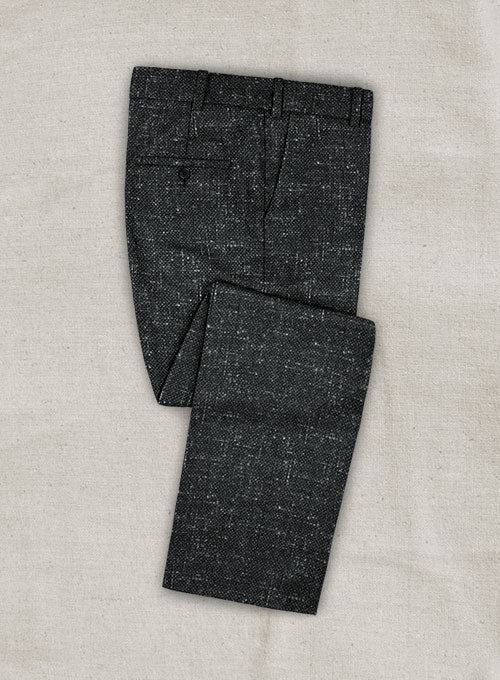 Italian Wool Cashmere Donegal Schievo Pants - StudioSuits