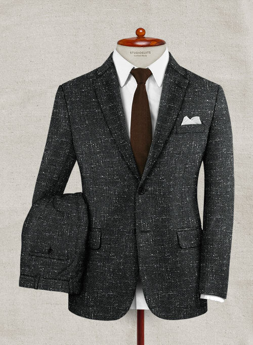 Italian Wool Cashmere Donegal Schievo Suit - StudioSuits