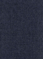 Italian Wool Cashmere Empire Blue Jacket - StudioSuits