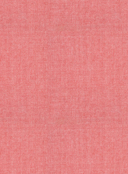 Italian Wool Cashmere Flamingo Pink Jacket - StudioSuits