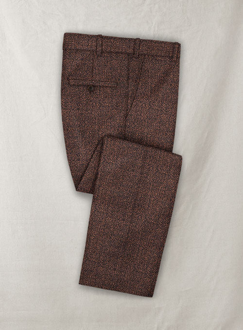 Italian Wool Cashmere Linen Maola Pants - StudioSuits