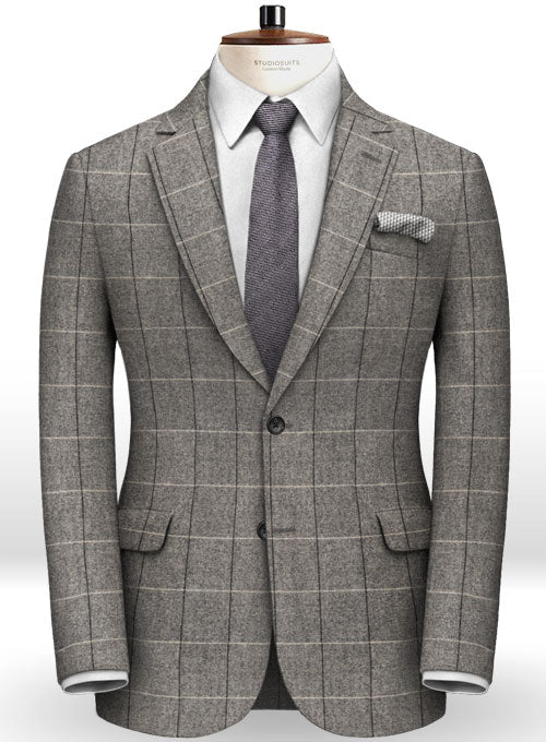 Italian Wool Cotton Ropo Suit - StudioSuits