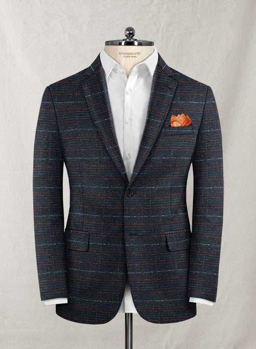 Italian Wool Cotton Stretch Oiata Suit - StudioSuits