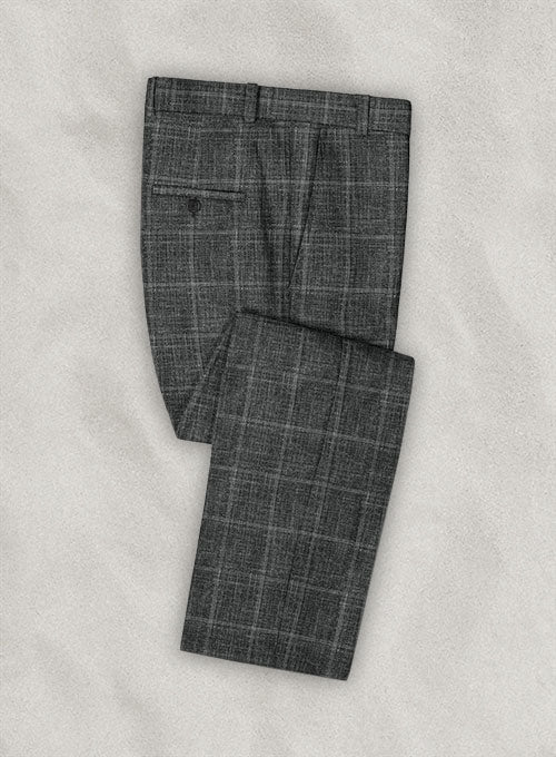 Italian Wool Linen Balo Pants - StudioSuits