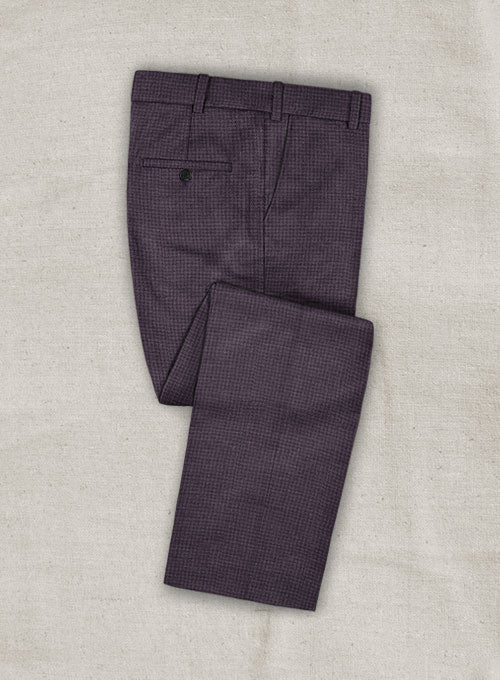 Italian Wool Ocoro Pants - StudioSuits