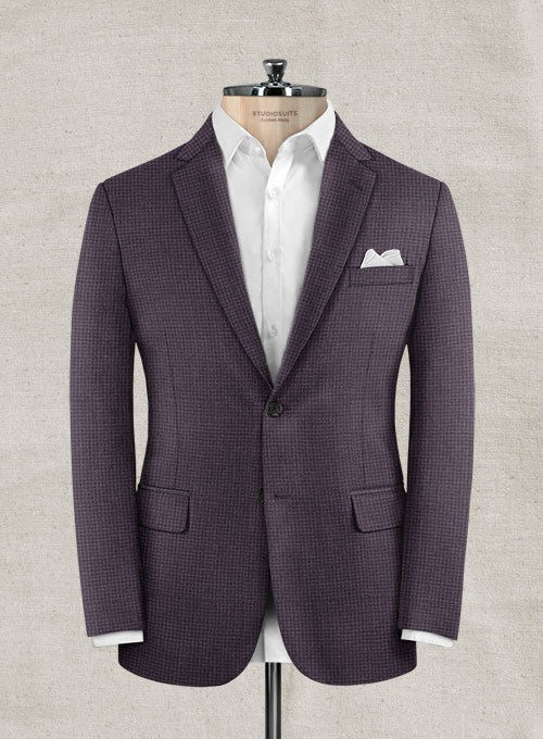 Italian Wool Ocoro Suit - StudioSuits