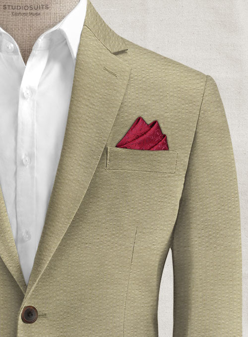 Italian Cotton Seersucker Sanco Suit - StudioSuits