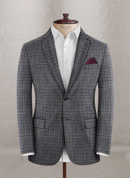 Italian Wool Silk Linen Araia Suit - StudioSuits