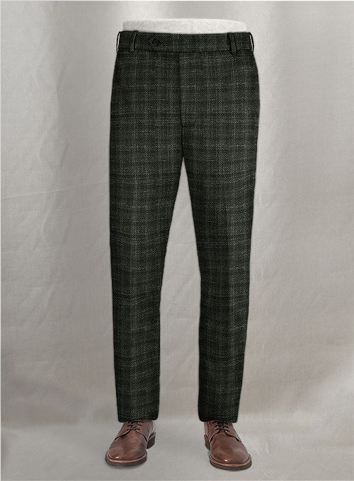 Italian Wool Silk Linen Armen Pants - StudioSuits